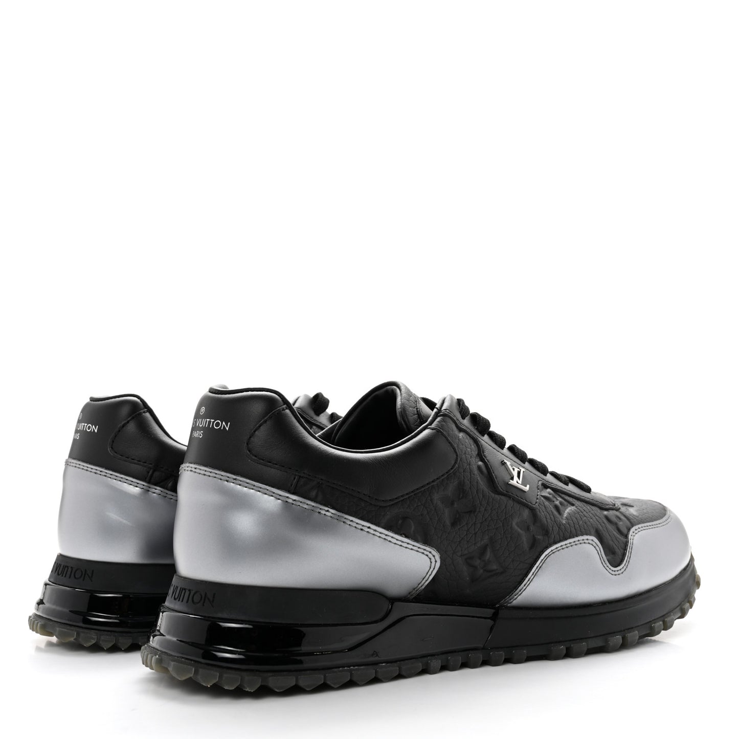 Metallic Empreinte Mens Run Away Sneakers 6.5 Charcoal