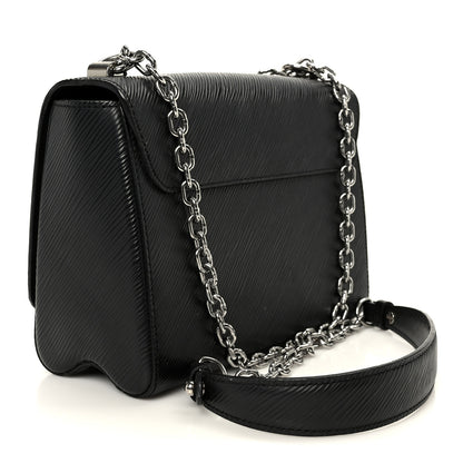 Louis Vuitton Epi Twist Shoulder Bag MM Black 2 of 9