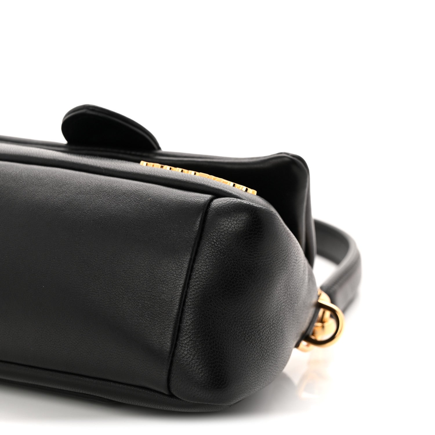 Jacquemus Padded Lambskin Le Petit Bambimou Black 1878089