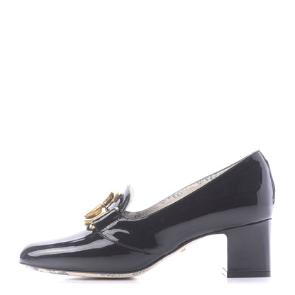 Gucci Vernice GG Victoire 55mm Loafer Pumps 36 Black 1 of 10