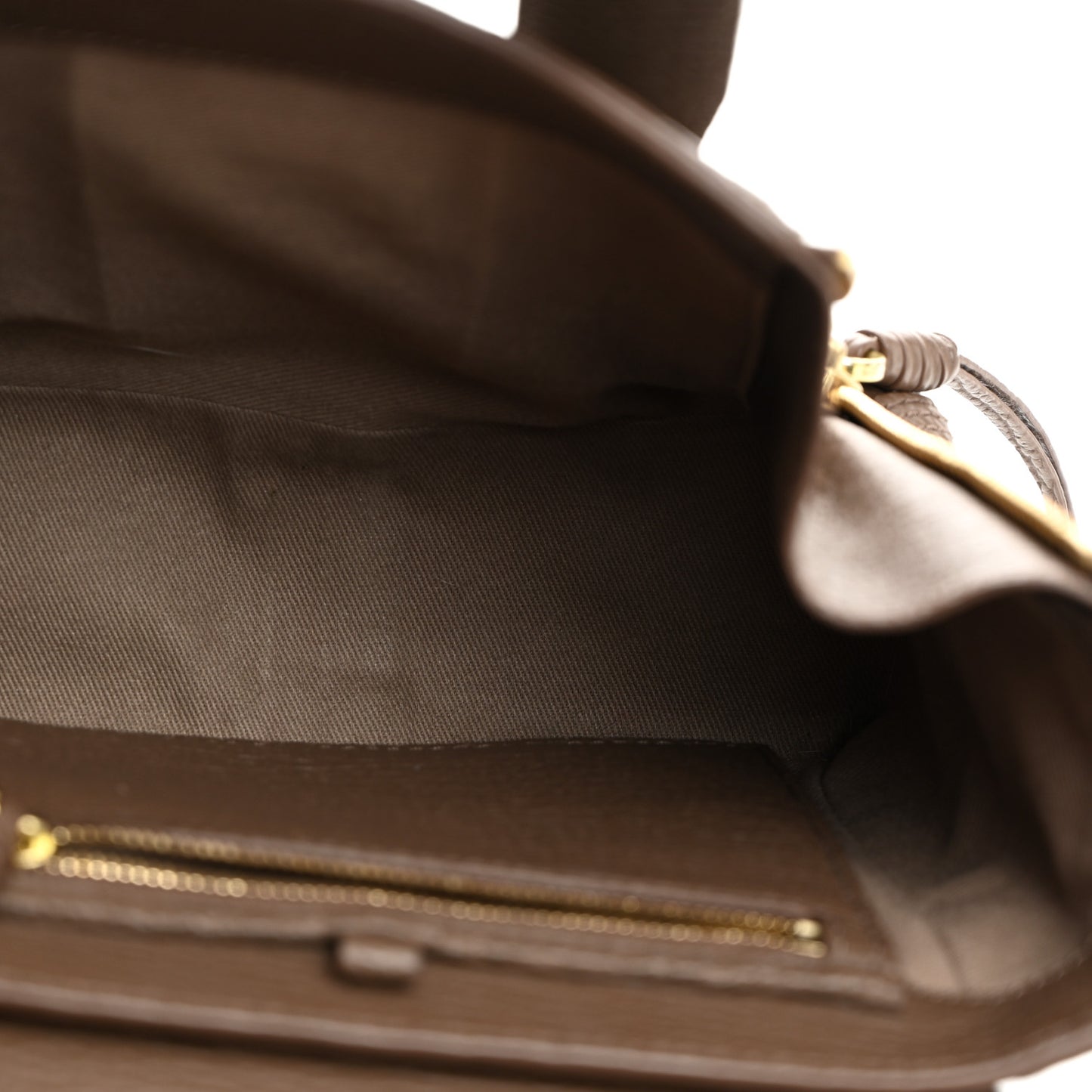 Textured Calfskin Mini Pashli Satchel Taupe