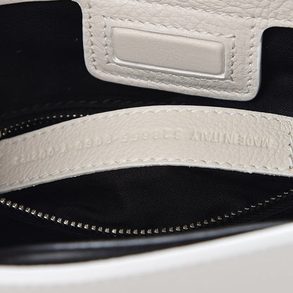 Balenciaga Calfskin Logo XXS Shopping Tote White 8 of 11