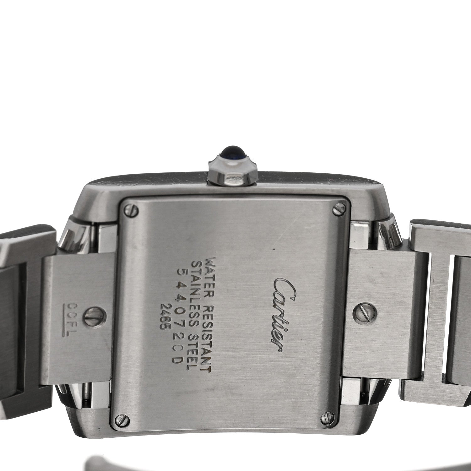 Cartier Stainless Steel 25mm Tank Francaise Quartz Watch 4 of 4