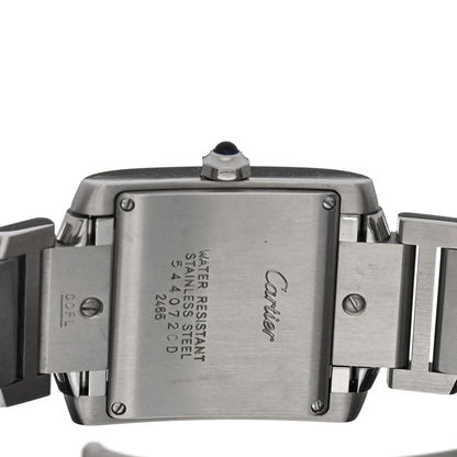 Cartier Stainless Steel 25mm Tank Francaise Quartz Watch 4 of 4
