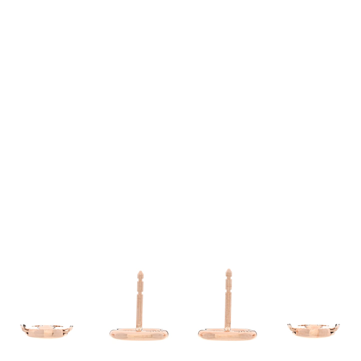 18K Rose Gold TPM Farandole Stud Earrings