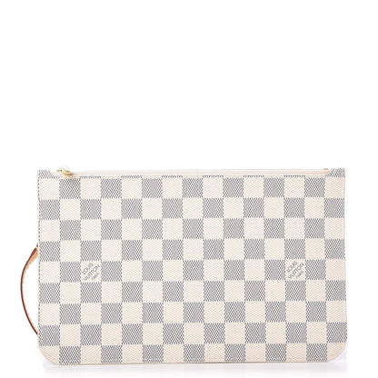 Louis Vuitton Damier Azur Neverfull MM GM Pochette 1 of 8
