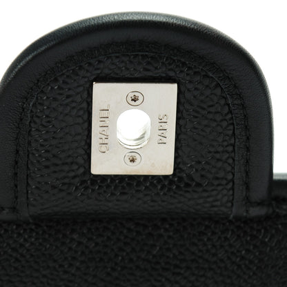 Chanel Caviar Quilted Large French Riviera Flap Black 5 of 8