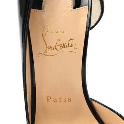 Christian Louboutin Patent Iriza 100 Pumps 38.5 Black 7 of 9