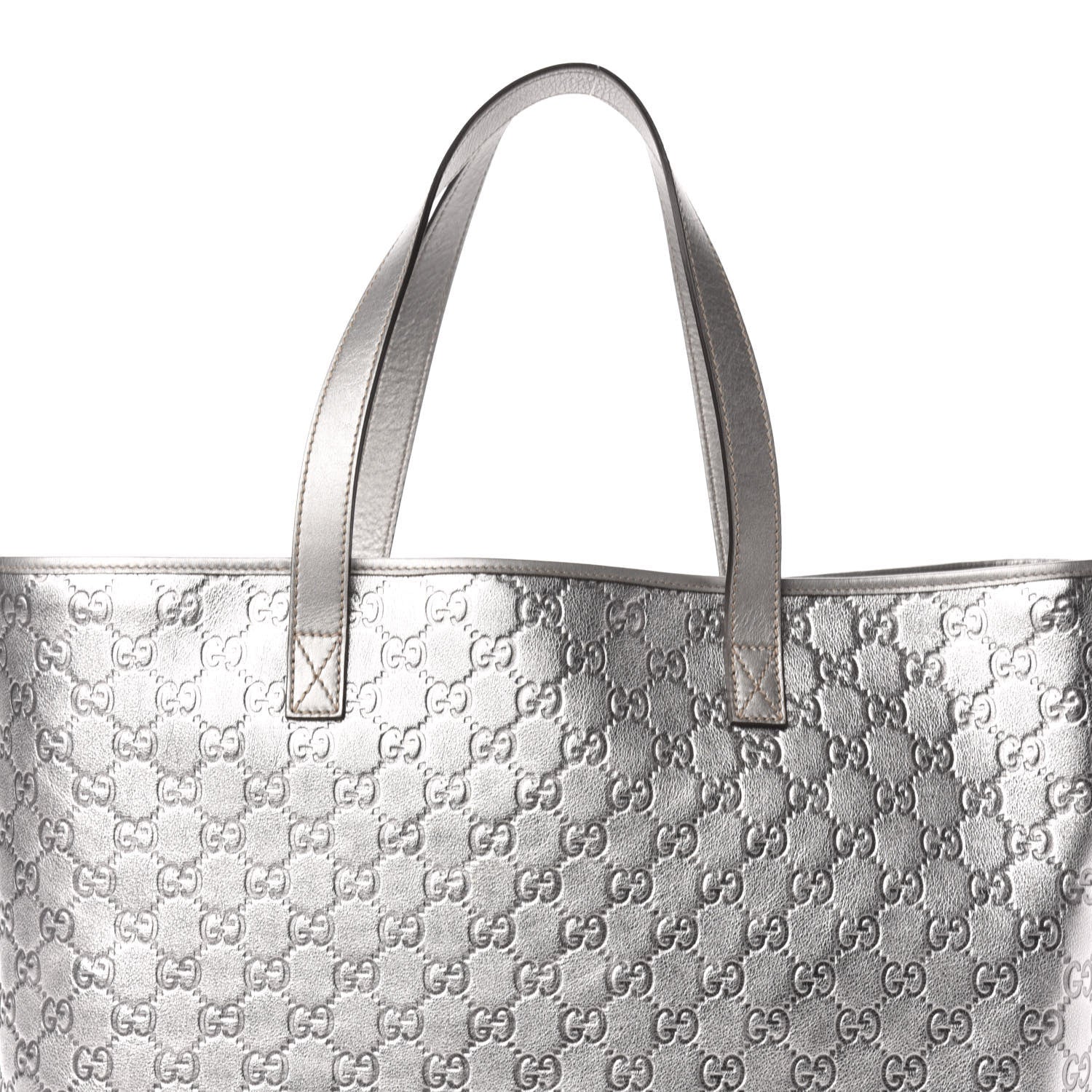 Gucci Guccissima Large Tote Silver 11 of 11