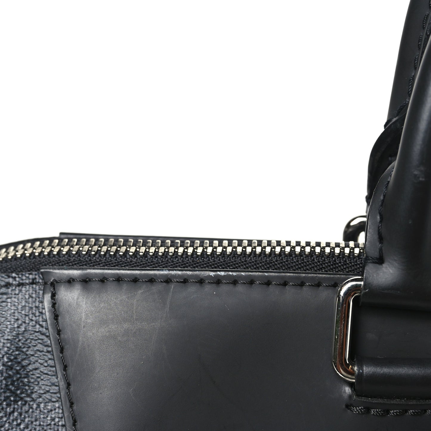 Damier Graphite Porte-Documents Jour