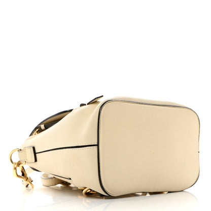 Chloe Suede Calfskin Mini Faye Backpack Off White 4 of 14