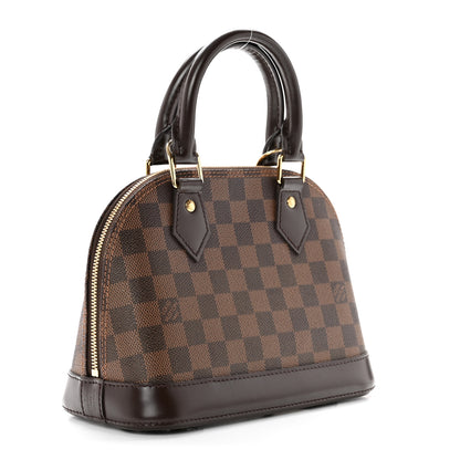 Louis Vuitton Damier Ebene Alma BB 2 of 7