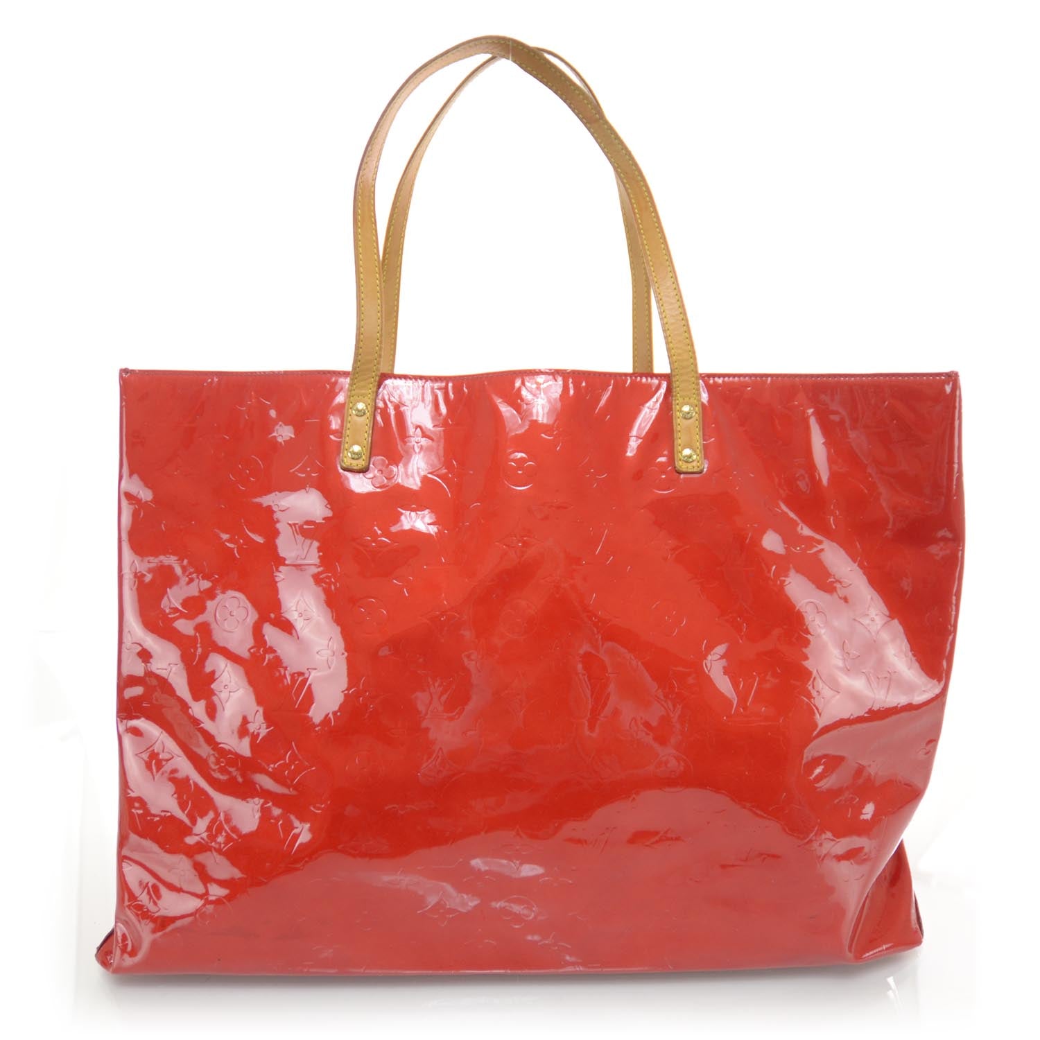 Louis Vuitton Vernis Reade GM Rouge 1 of 7