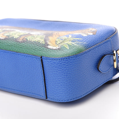 Gucci Calfskin Sylvie Tiger Print Camera Bag Multicolor Dark Sky 9 of 10