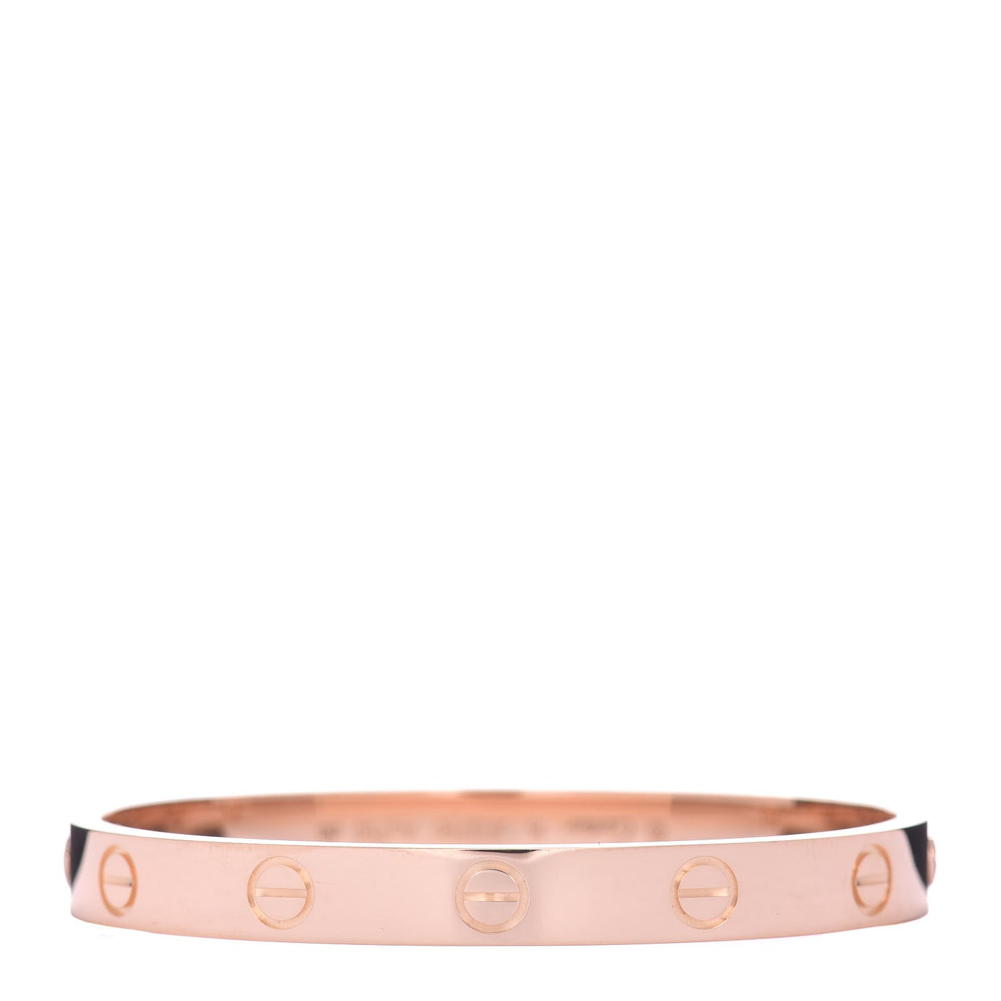 18K Pink Gold LOVE Bracelet 15
