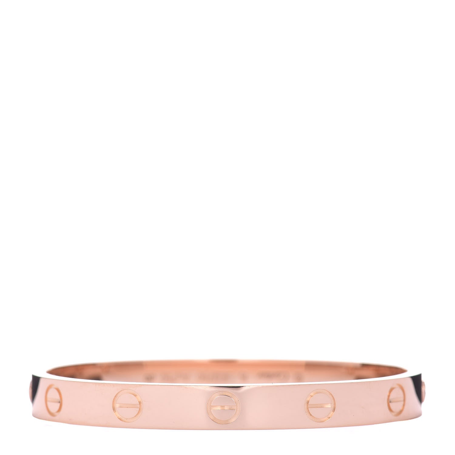 Cartier 18K Pink Gold LOVE Bracelet 15 1 of 5