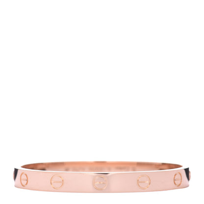 Cartier 18K Pink Gold LOVE Bracelet 15 1 of 5