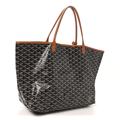 Goyard Goyardine Saint Louis GM Black Gold 4 of 10