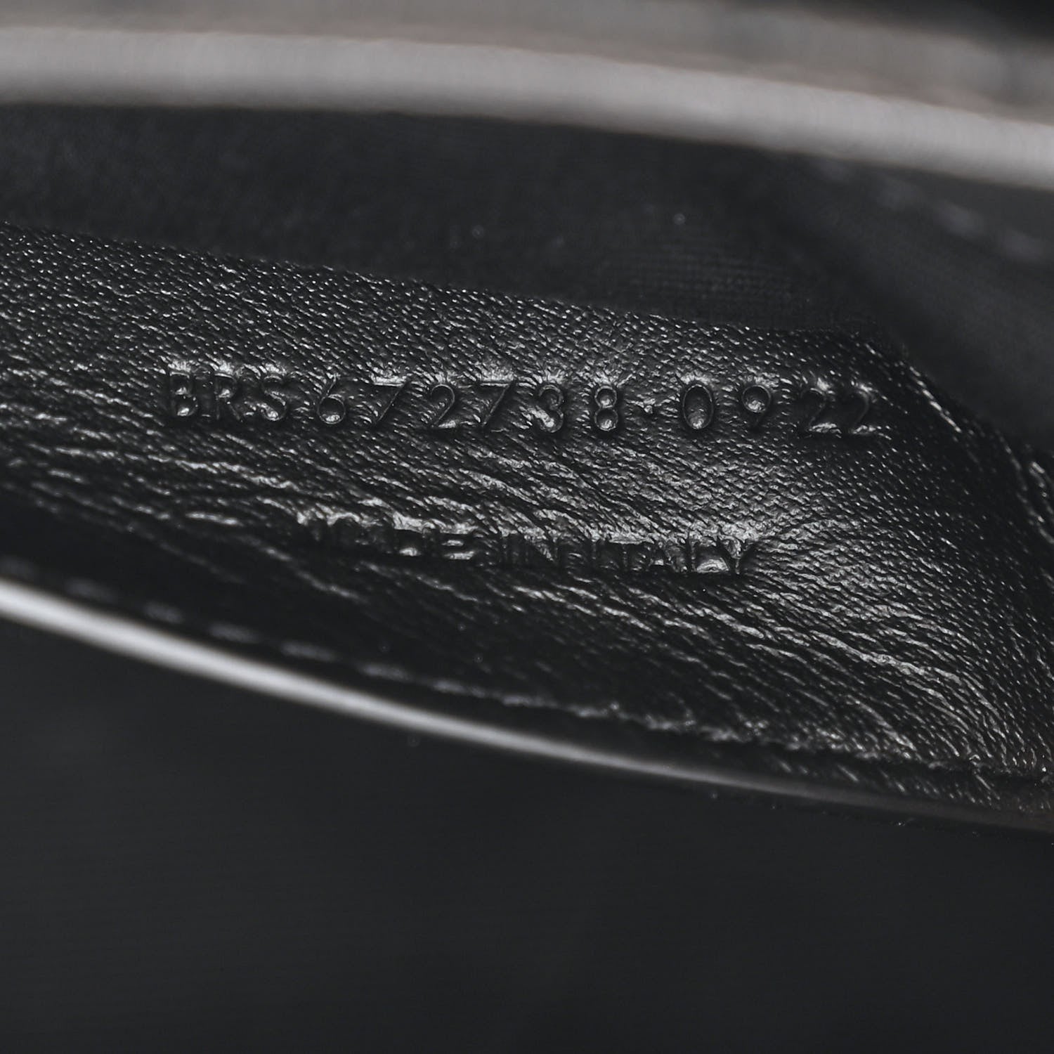 Saint Laurent Lambskin Quilted Monogram Mini Nolita Black 7 of 10