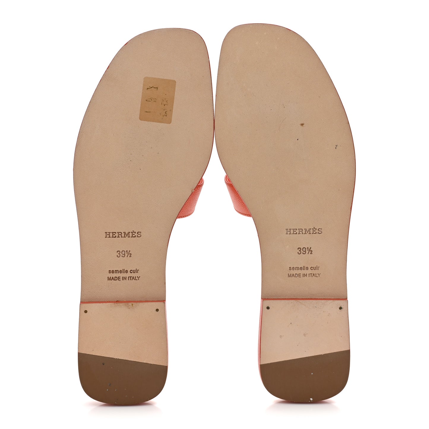 Epsom Oran Sandals 39.5 Orange Poppy