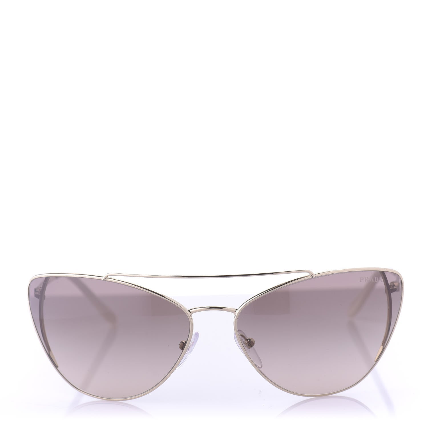 Prada Sunglasses SPR 65V Light Gold 2 of 9