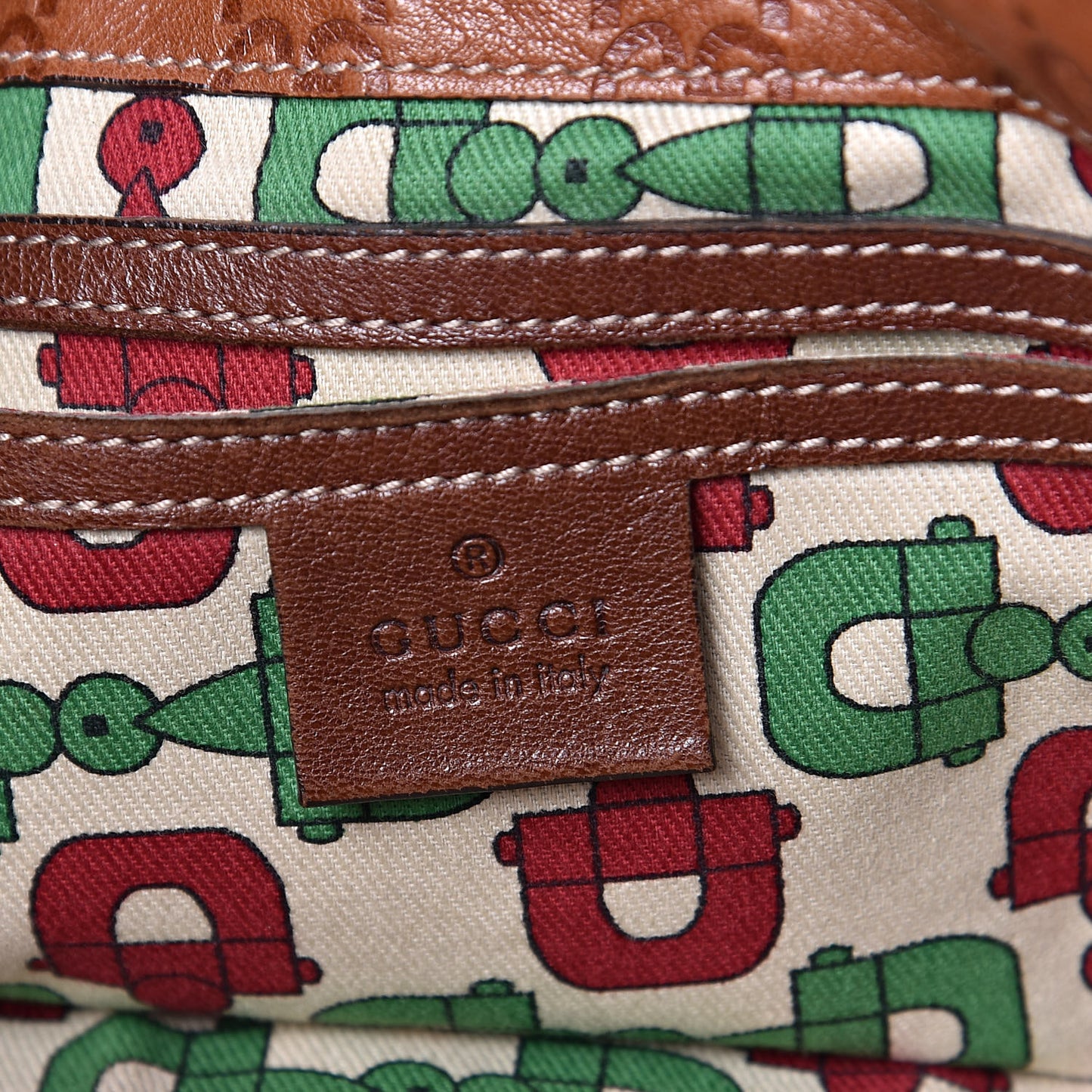 Guccissima Large Joy Shoulder Bag Brown