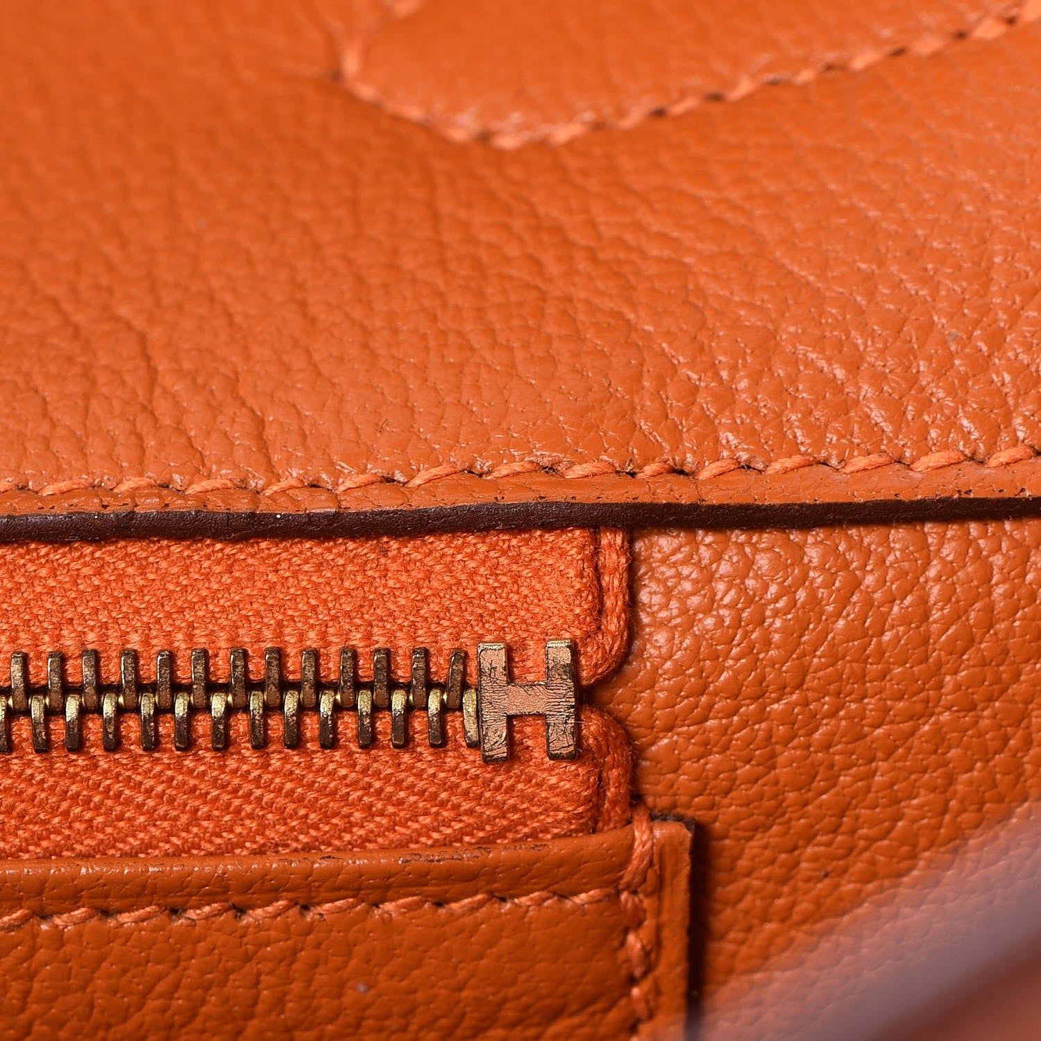 Hermes Togo Birkin 35 Orange 25 of 36
