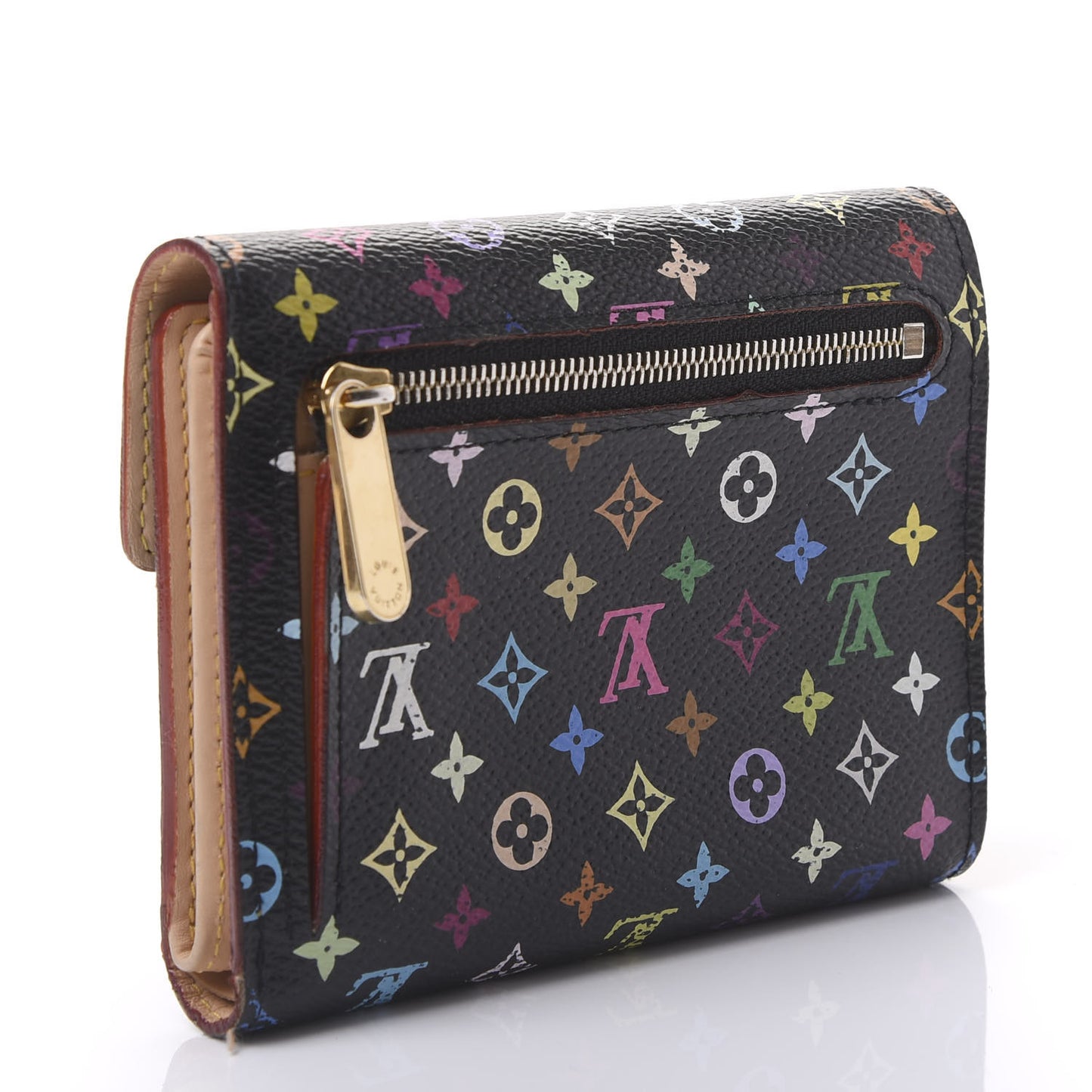 Monogram Multicolor Koala Wallet Black