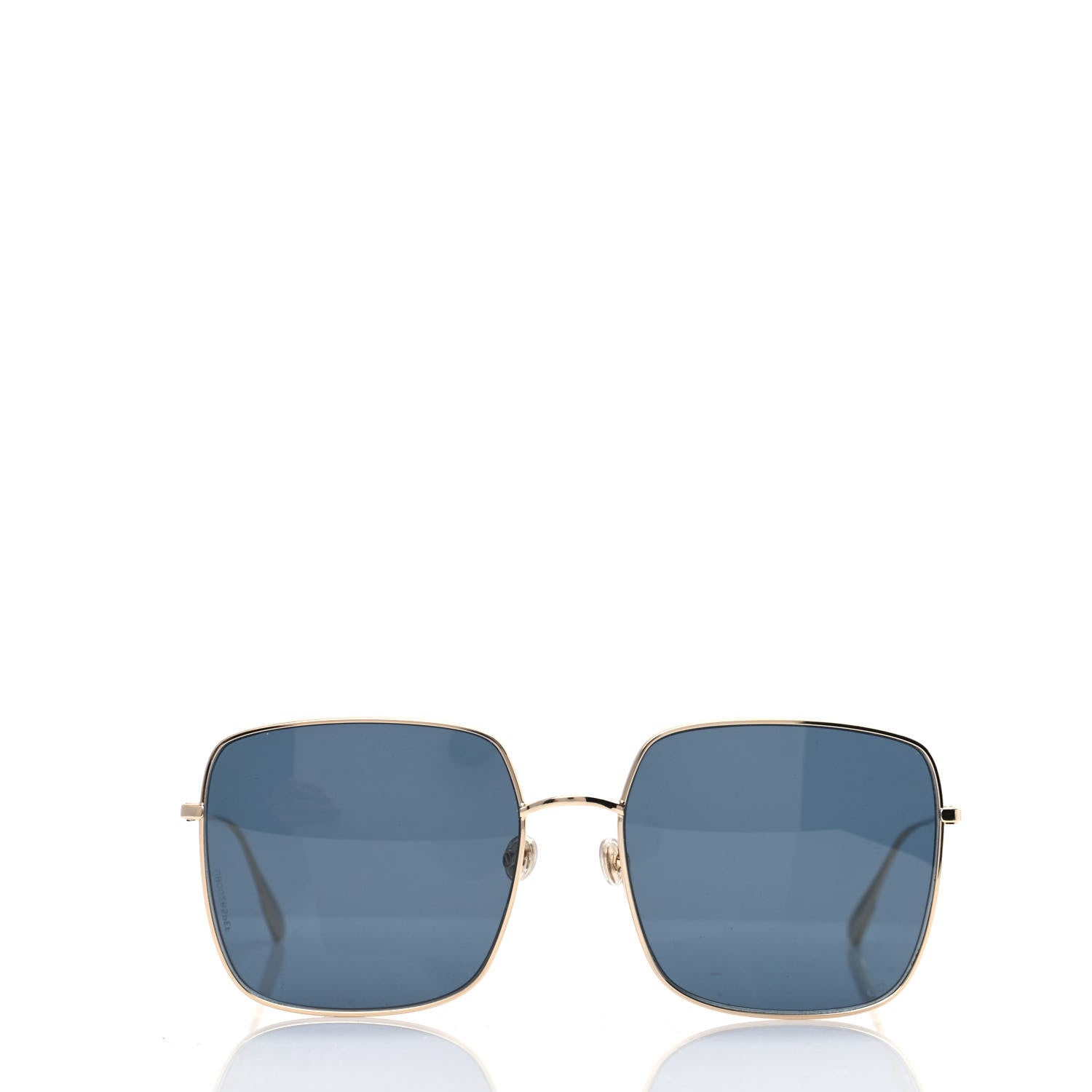 Christian Dior Metal Diorstellaire 1 Sunglasses Gold Blue 2 of 7