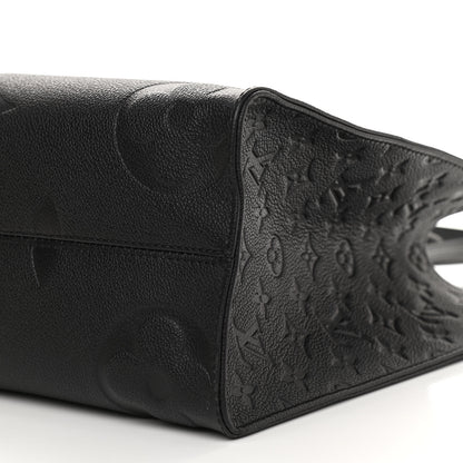 Louis Vuitton Empreinte Monogram Giant Onthego MM Black 8 of 8