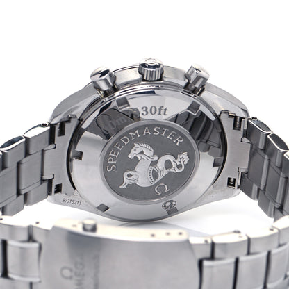 Omega Stainless Steel 40mm Speedmaster Date Chronograph Automatic Watch Grey 323.30.40.40.06.001 4 of 5