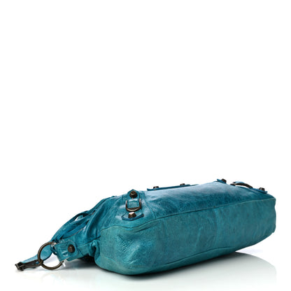 Balenciaga Chevre Classic Hardware First Turquoise 3 of 5