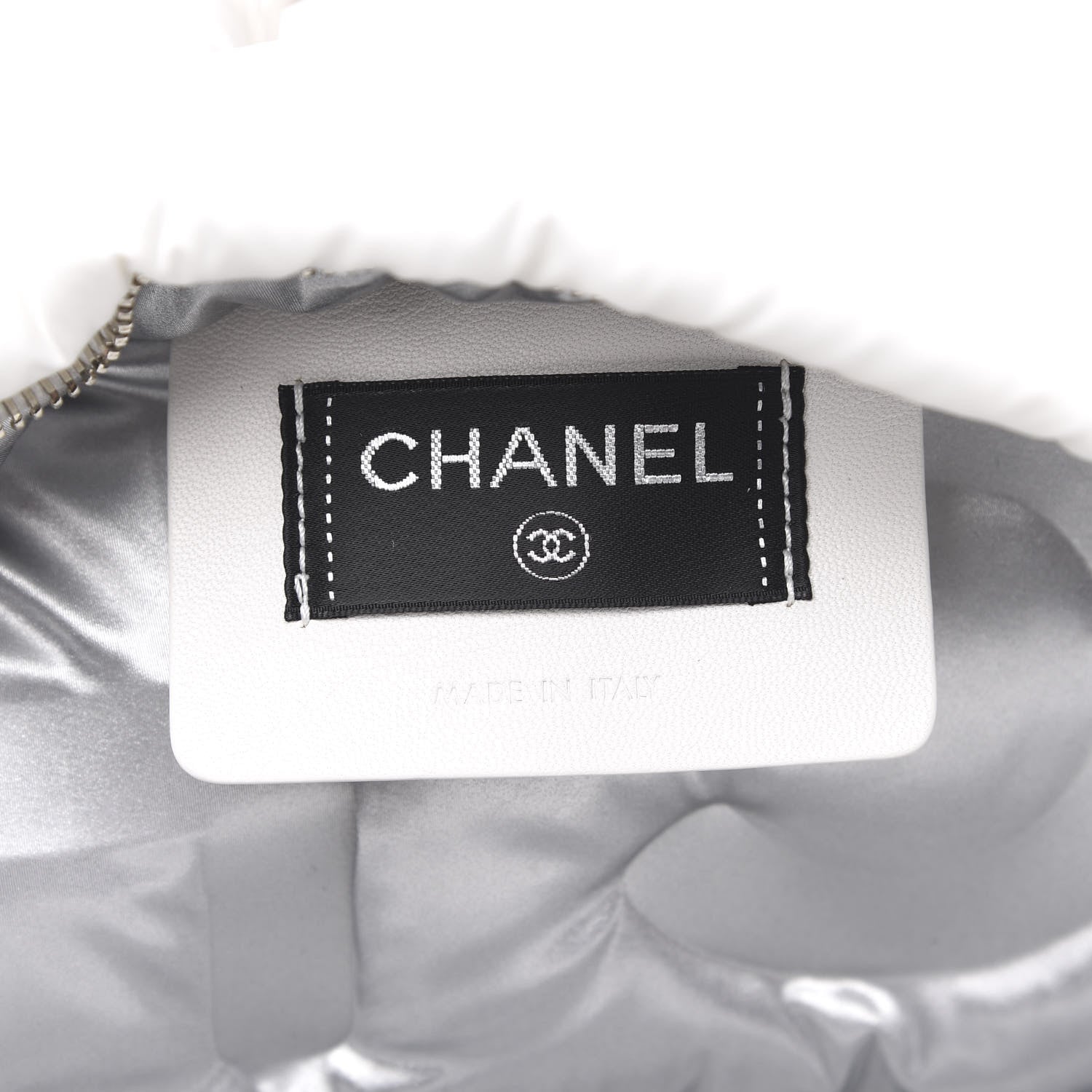 Chanel Nylon Embossed Small Doudoune Backpack Pink Grey White 5 of 8