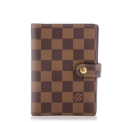 Louis Vuitton Damier Ebene Small Ring Agenda Cover 1 of 6