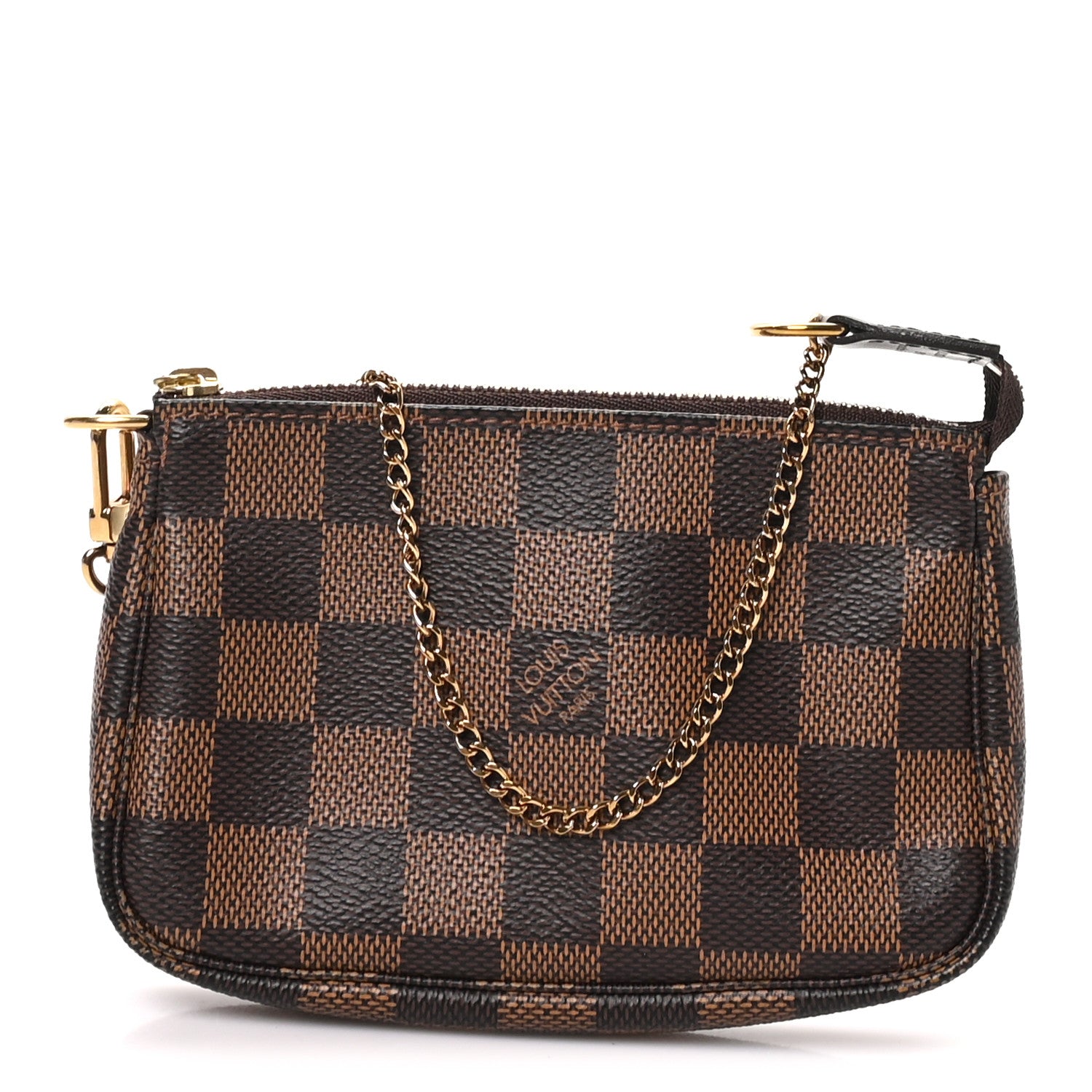 Louis Vuitton Damier Ebene Mini Pochette Accessories 1 of 8
