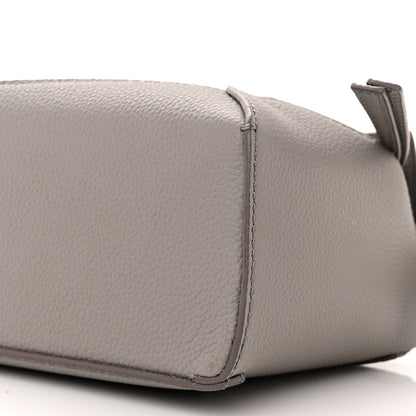 Loewe Soft Grained Calfskin Mini Puzzle Edge Bag Pearl Grey 10 of 10