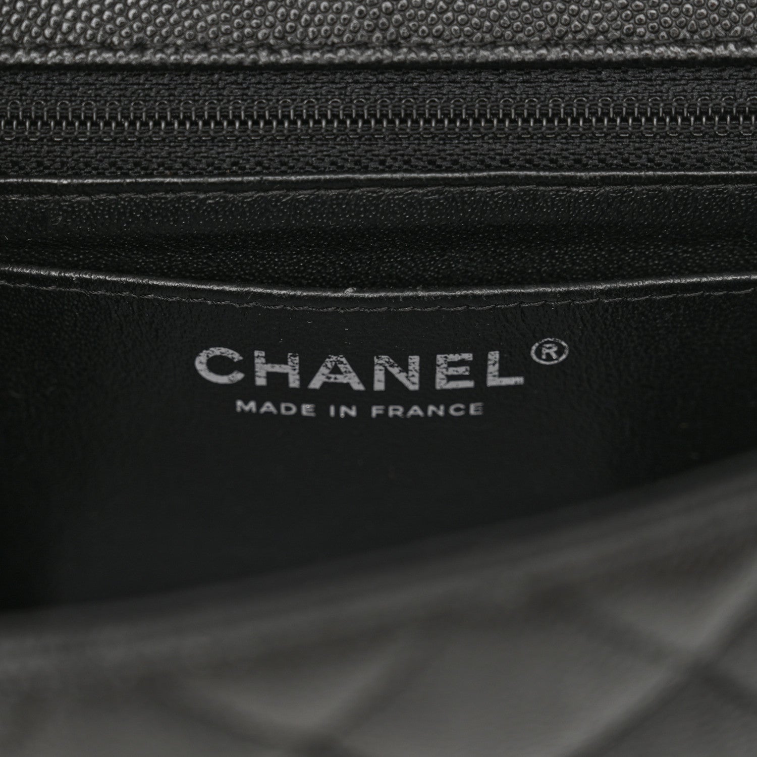 Chanel Caviar Quilted Mini Rectangular Flap Black 6 of 12