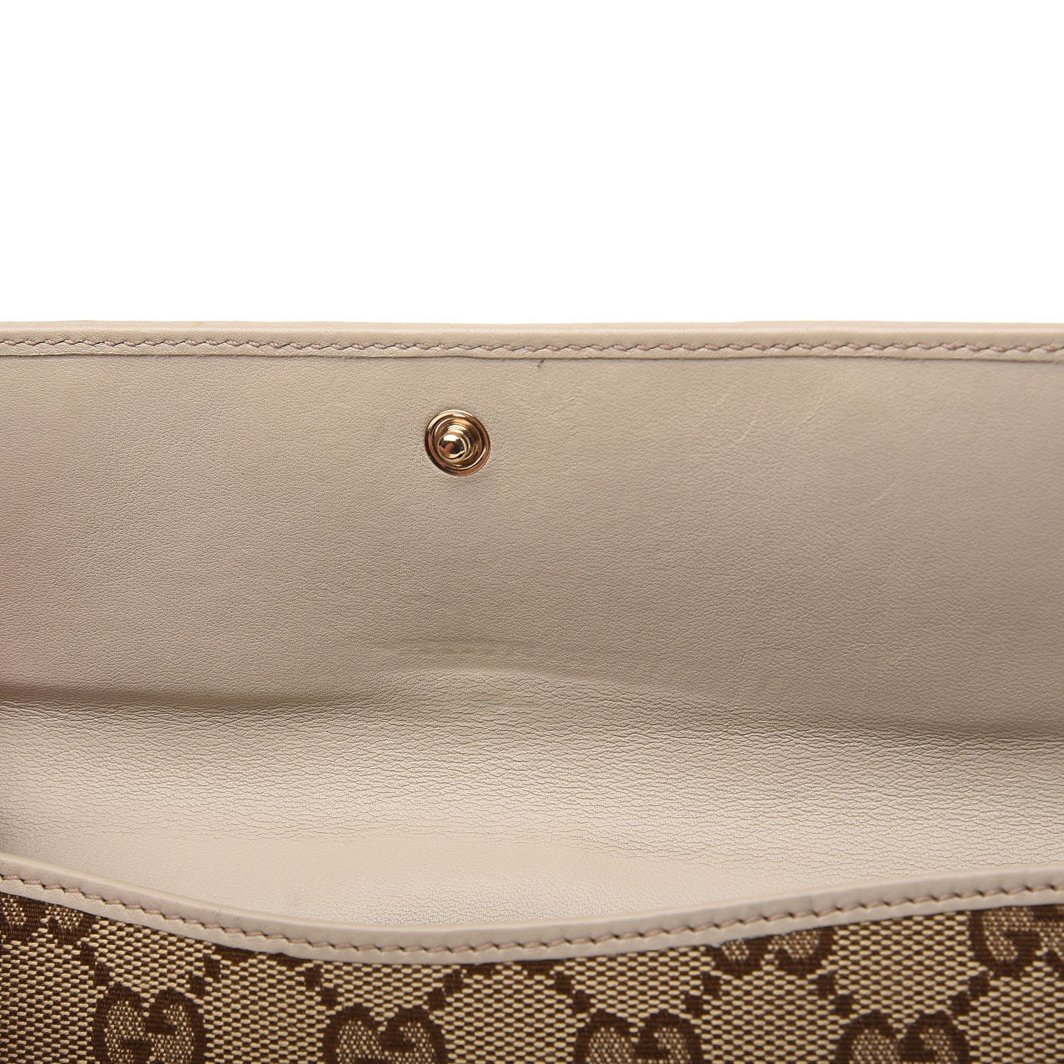 Gucci Monogram Indy Continental Wallet Off White 11 of 16