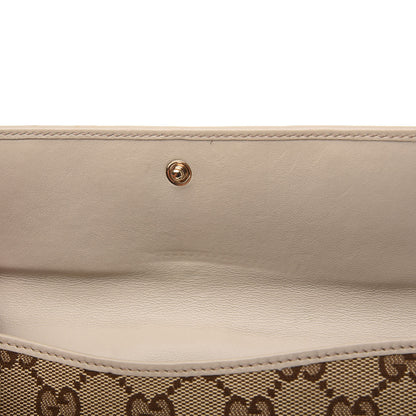 Gucci Monogram Indy Continental Wallet Off White 11 of 16