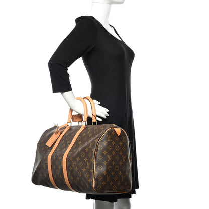Louis Vuitton Monogram Keepall 45 2 of 12