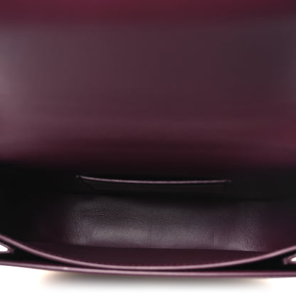 Salvatore Ferragamo Calfskin Double Gancini Crossbody Plum 5 of 12