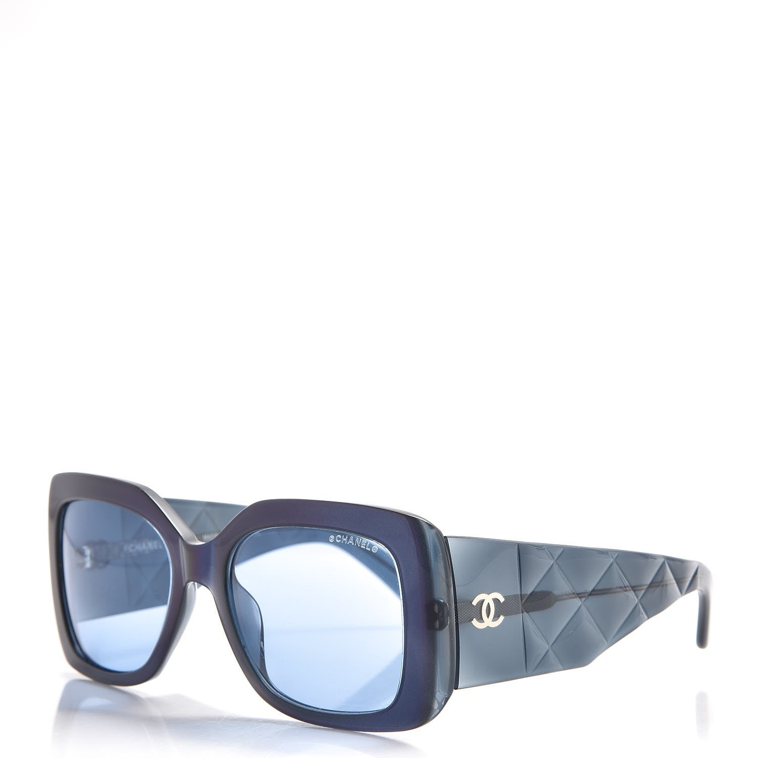 Chanel Quilted Sunglasses 5019 Blue 1 of 6