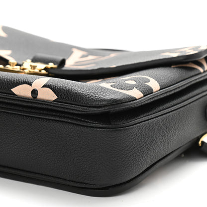 Louis Vuitton Empreinte Monogram Giant Pochette Metis Black Beige 9 of 9