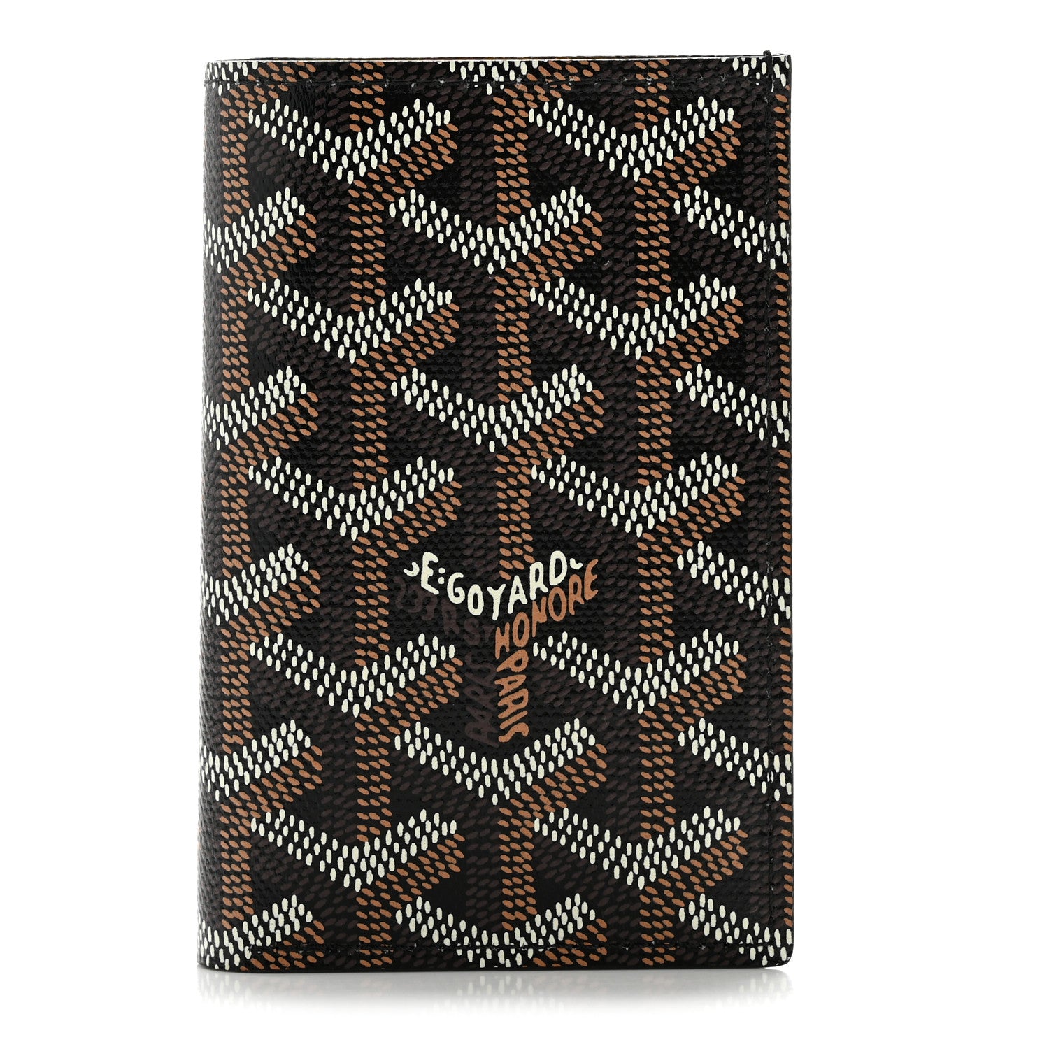 Goyard Goyardine Saint Pierre Card Holder Black 1 of 8
