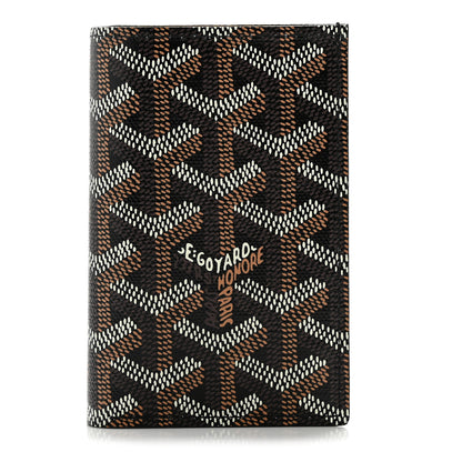 Goyard Goyardine Saint Pierre Card Holder Black 1 of 8
