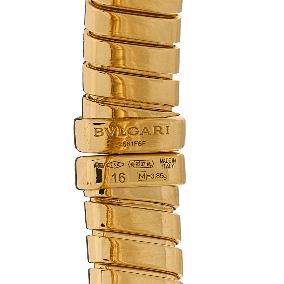 18K Yellow Gold Tubogas Bracelet