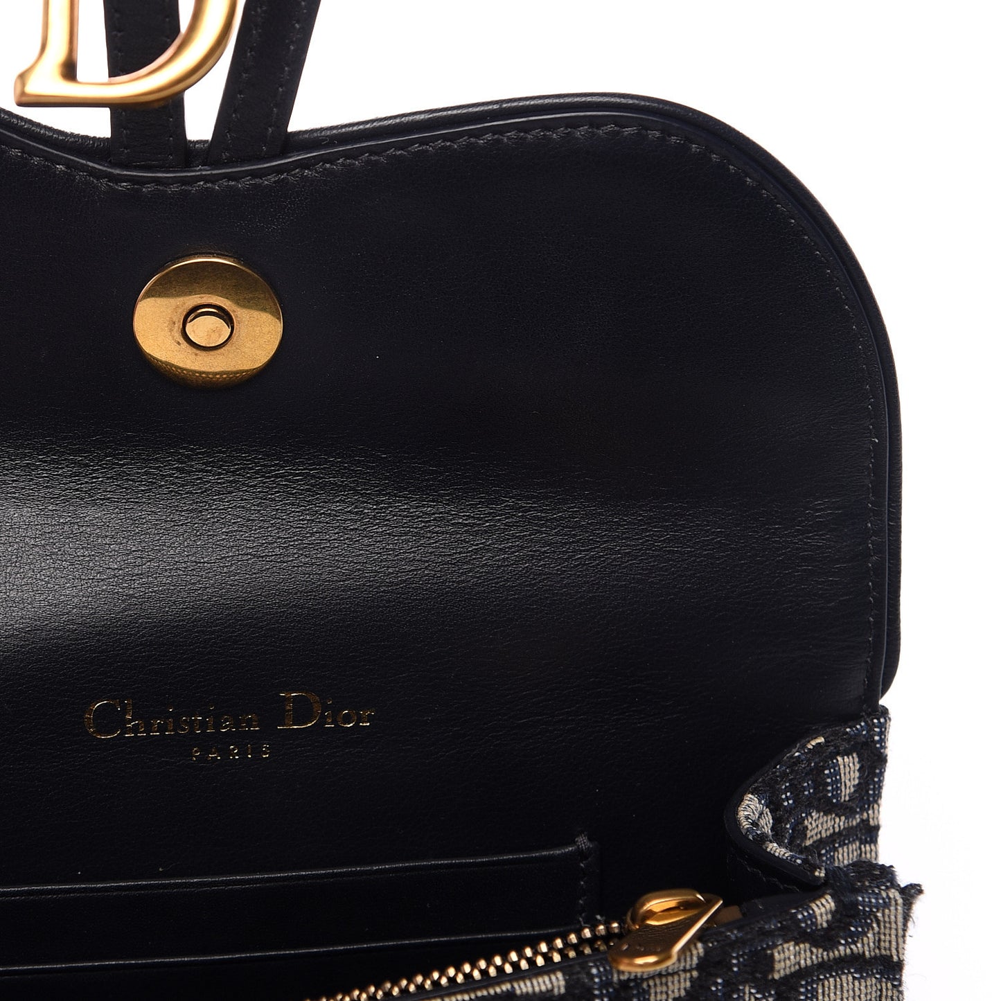 Oblique Saddle Belt Bag Blue