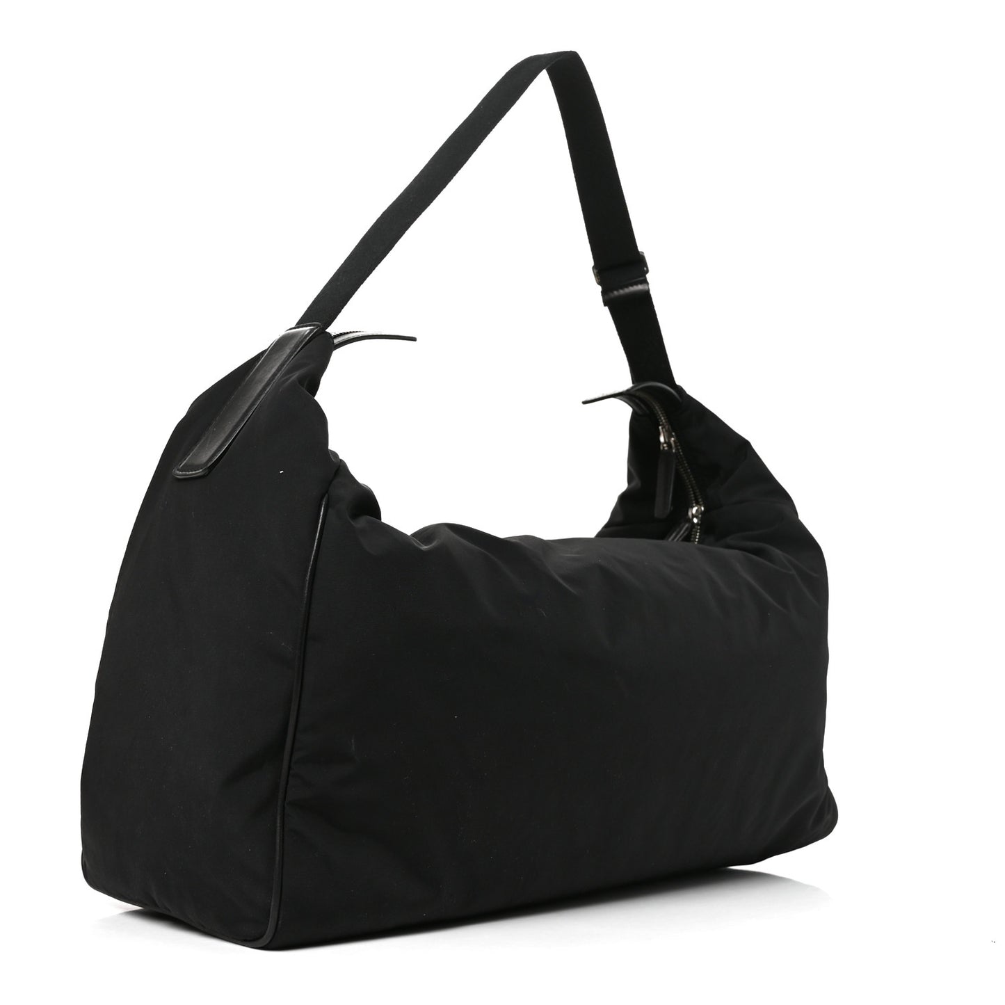 Nylon E/W Logan Bag Black