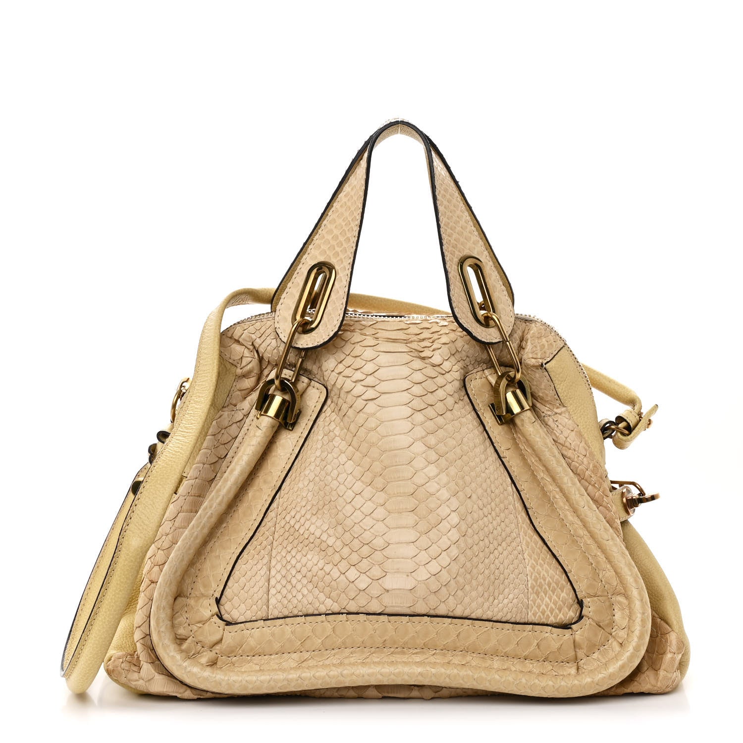 Chloe Snakeskin Medium Paraty Beige 1 of 17