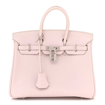 Hermes Swift Birkin 25 Rose Dragee 1 of 13